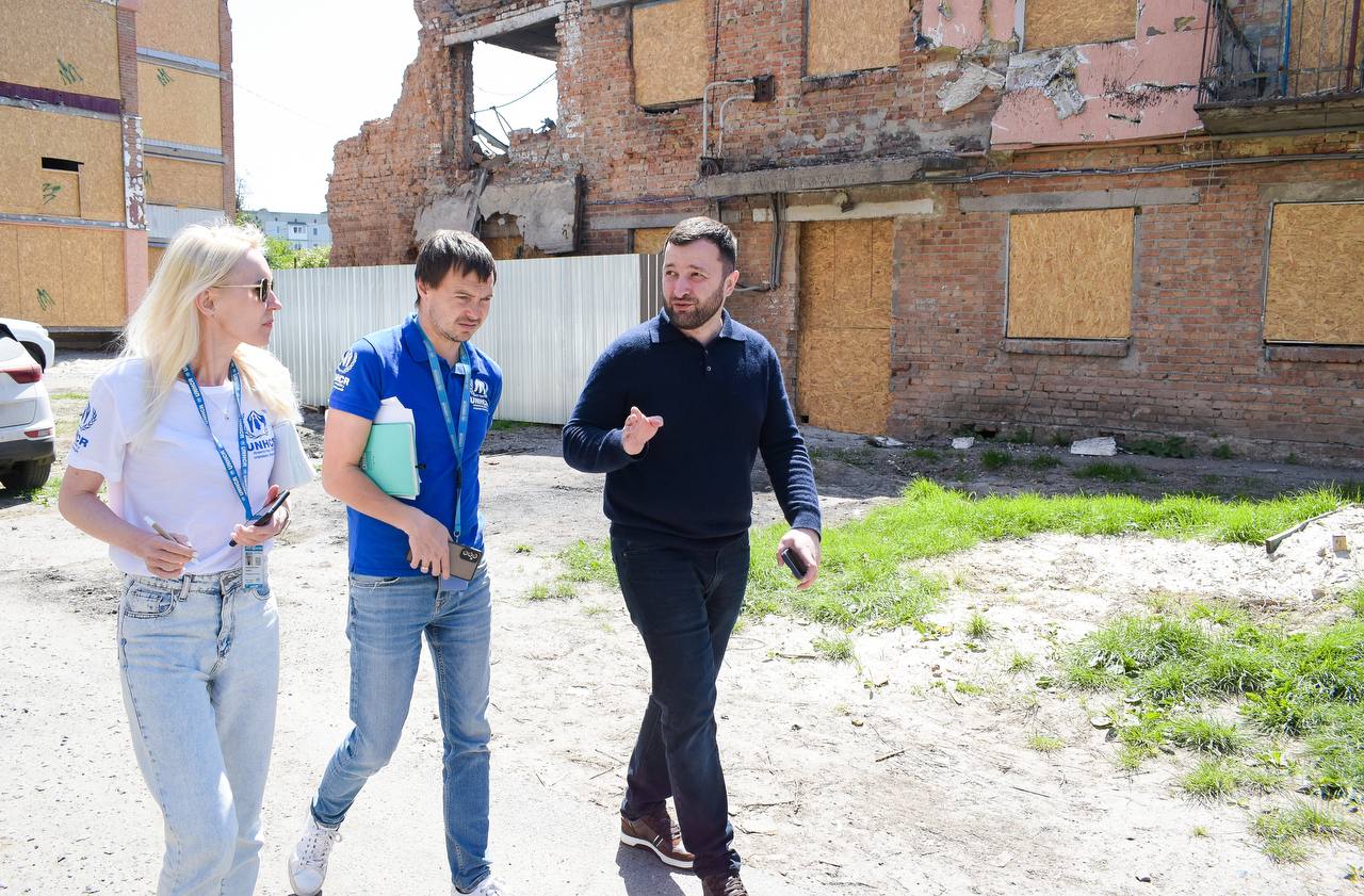 Будівлю, що найбільше постраждала від ворожого удару в Полтавській громаді, будуть відновлювати
